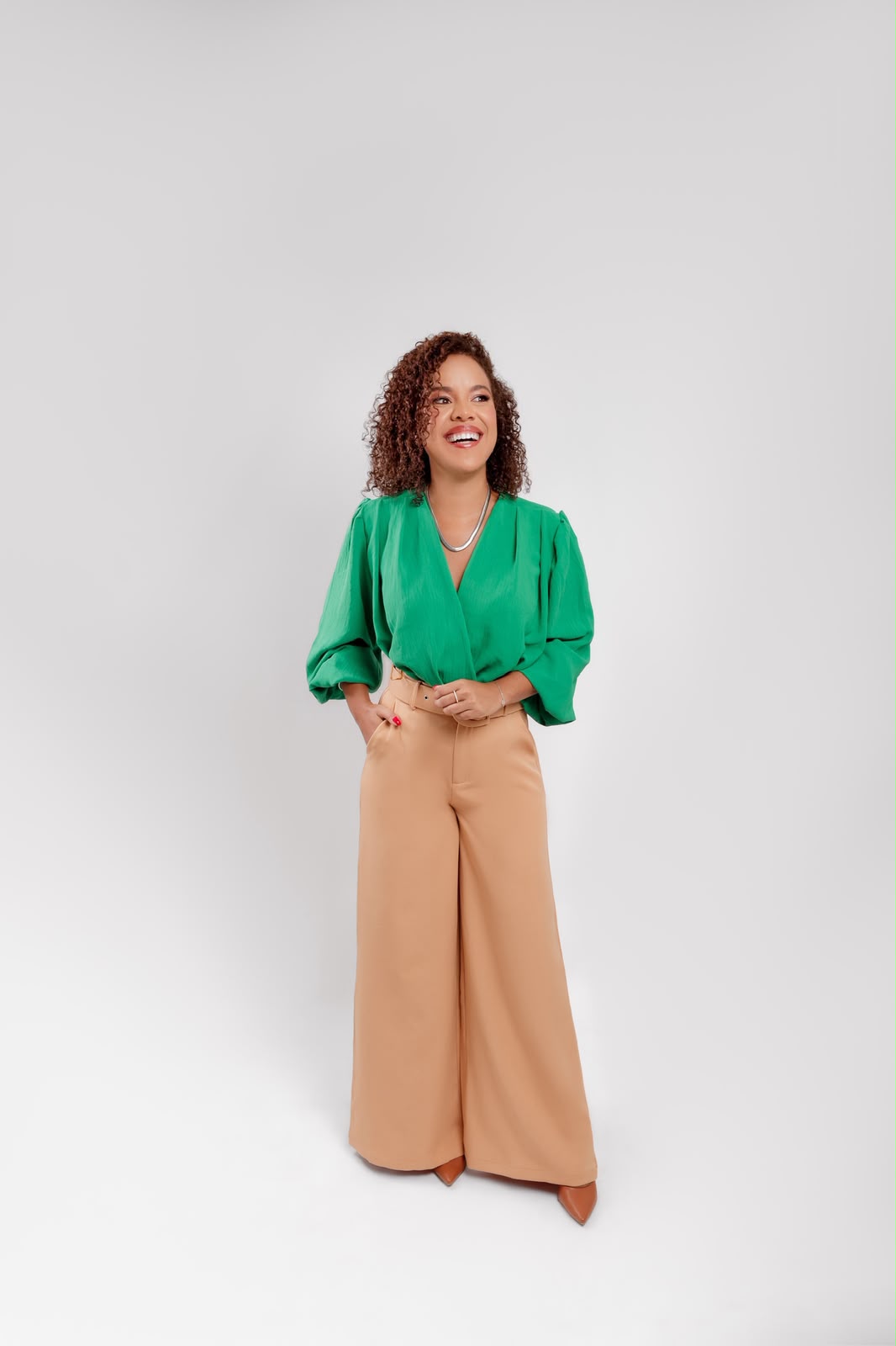 Nathália Roque, nutricionista, sorrindo